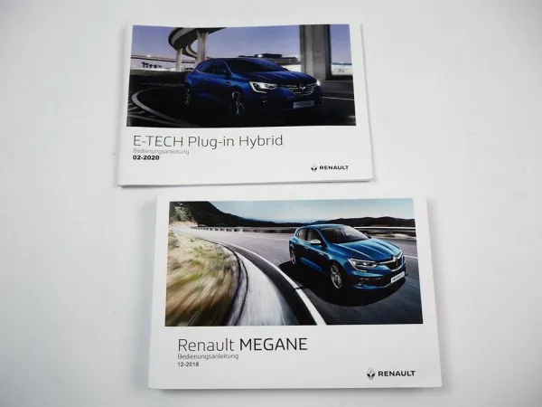 Renault Megane 4 + E Tech Plugin Hybrid Bedienungsanleitung 2018/20