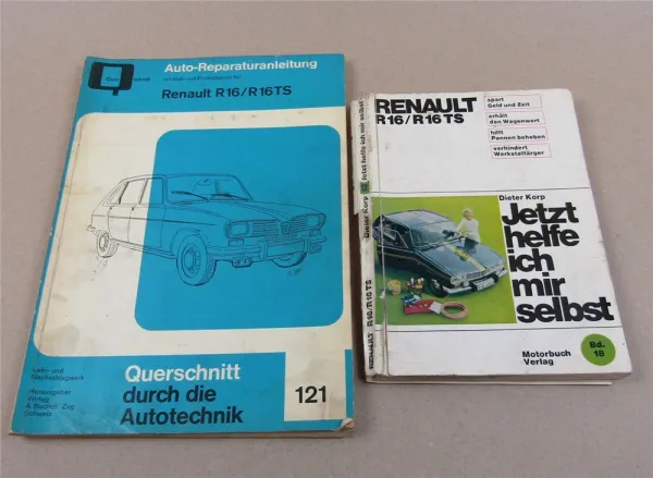 Renault R16 R16TS R1150 Jetzt helfe ich mir selbst Reparaturanleitung