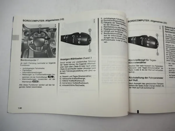 Renault Trafic 3 Betriebsanleitung Bedienungsanleitung 2016 Bordbuch