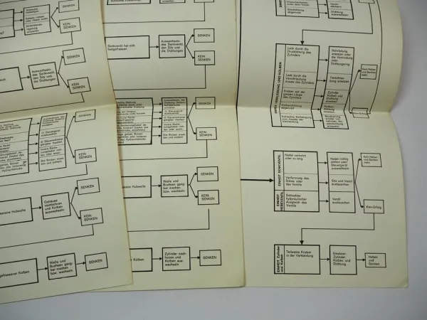 Renault Traktor 3 Diagnose Tafeln Hydraulik Tracto Control Störungen & Abhilfe