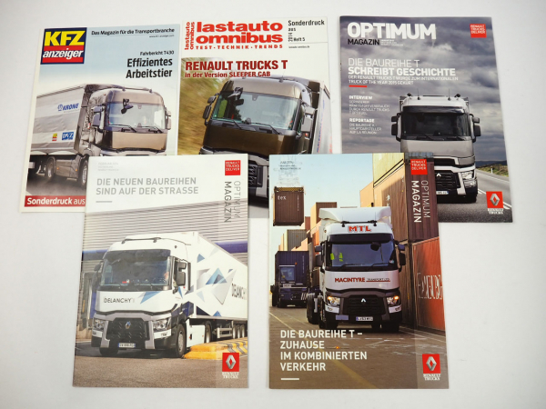 Renault Truck Baureihe T 5x Testbericht Optimum Magazin 2014/15