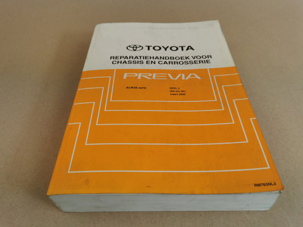 Reparatiehandboek Toyota Previa ACR30 Reparatiehandleiding 2000