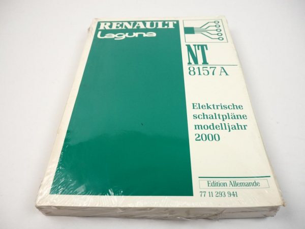 Reparatur Renault Laguna 2000 Elektrik elektrische Schaltpläne Werkstatthandbuch