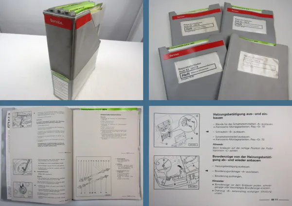 Reparaturanleitung Audi A3 8L Fahrwerk Klima Elektrik Heizung Werkstatthandbuch