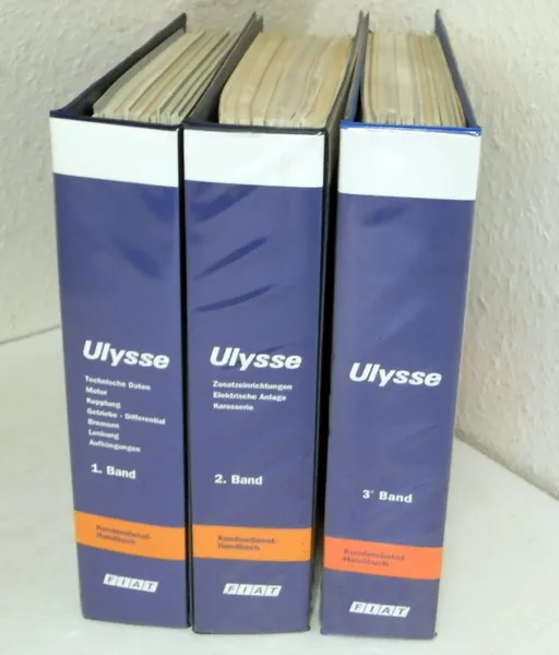 Reparaturanleitung Fiat Ulysse 220 Werkstatthandbuch 1994 bis 2002