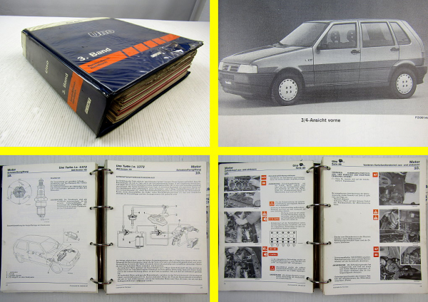 Reparaturanleitung Fiat Uno Gamma 89 Werkstatthandbuch 1990