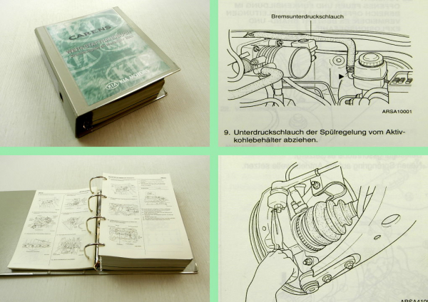 Reparaturanleitung Kia Carens II Werkstatthandbuch Grundausgabe ab 2003