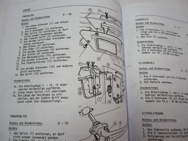 Reparaturanleitung Massey Ferguson MF 2640A 2680A 2720A Werkstatthandbuch