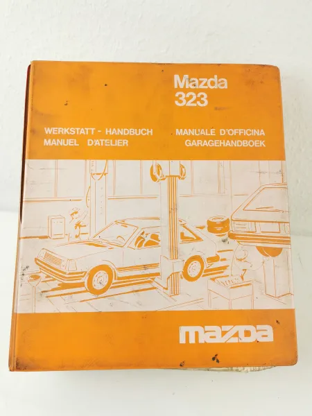 Reparaturanleitung Mazda 323 Garagehandboek Manuel d atelier officina