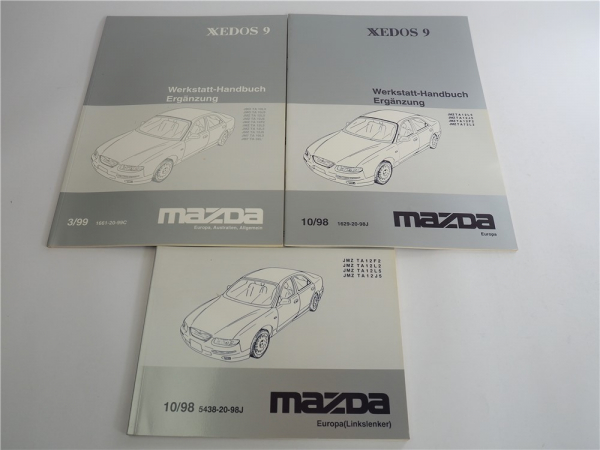 Reparaturanleitung Mazda Xedos 9 Werkstatthandbuch Ergänzung 1998 99 Schaltplan