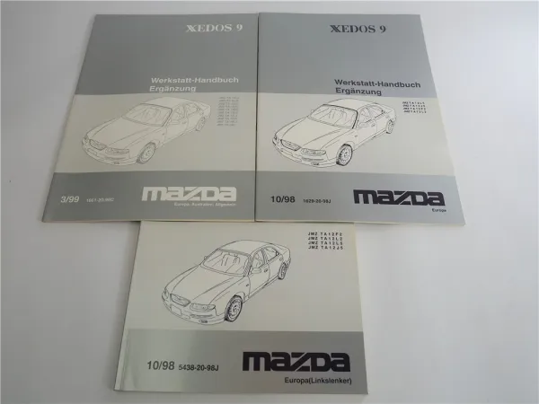 Reparaturanleitung Mazda Xedos 9 Werkstatthandbuch Ergänzung 1998 99 Schaltplan