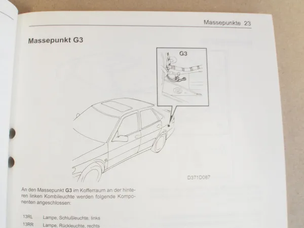 Reparaturanleitung Saab 900 ab 1997 elektrische Schaltpläne Werkstatthandbuch
