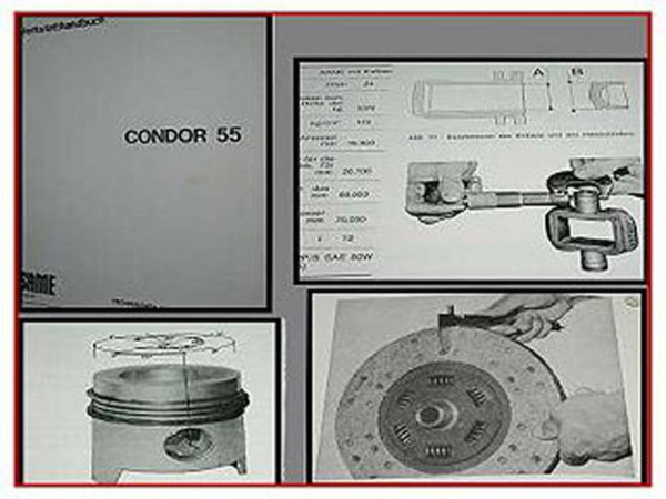 Reparaturanleitung Same Condor 55 Werkstatthandbuch 1979