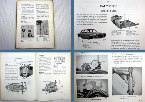 Haube Auf! Reparaturanleitung Für Volvo PV 444, 544, Amazon, 140, 240, 740, 940 & P1800 – Walter Wolf Verlag