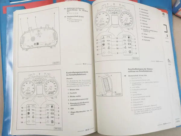 Reparaturanleitung VW Polo 3 6N Fahrwerk Karosserie elektrische Anlage Wartung