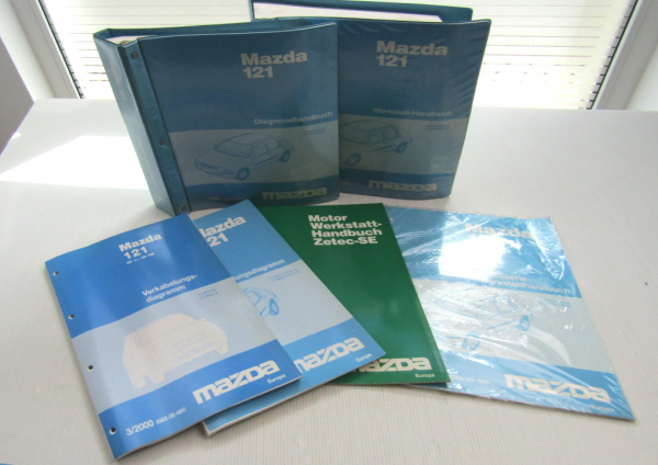 Reparaturhandbuch Mazda 121 Werkstatthandbuch ab 1996 - 2000 Typ JA / JB