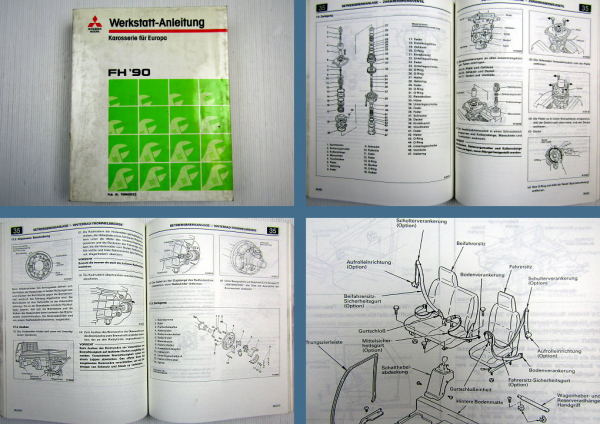 Reparaturhandbuch Mitsubishi Canter FH 1990 Werkstatthandbuch
