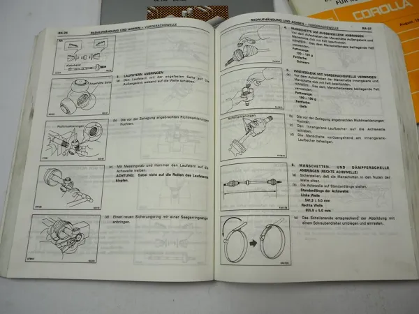 Reparaturhandbuch Toyota Corolla E10 ab 1991 1995 Werkstatthandbuch Schaltplan