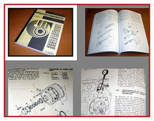 Reparaturhandbuch Zetor 8211 - 16245 Traktor Werkstatthandbuch 1988