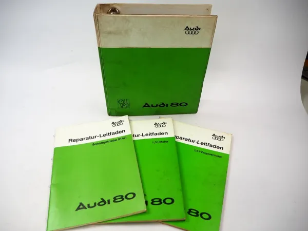 Reparaturleitfaden Audi 80 B2 1.3 1.6 L Vergasermotor Schaltgetriebe 014/I Werkstatthandbuch