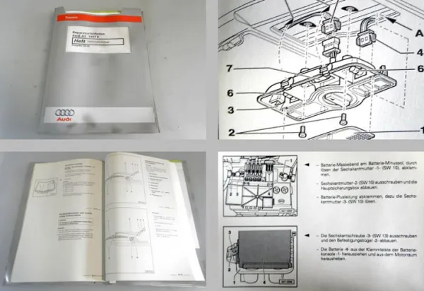 Reparaturleitfaden Audi A3 8L Elektrik Elektrische Anlage Werkstatthandbuch 1999