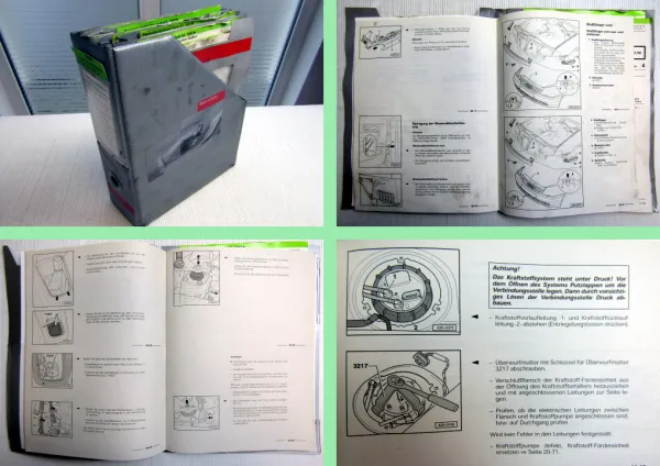 Reparaturleitfaden Audi A3 8L Karosserie Ausstattung 02M ... Werkstatthandbuch