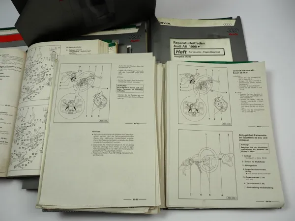 Reparaturleitfaden Audi A6 C5 4B Karosserie Montage Fahrwerk Werkstatthandbuch