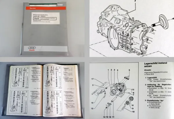 Reparaturleitfaden Audi A6 C5 Getriebe 01E V6 2,5l Werkstatthandbuch DQS DSE