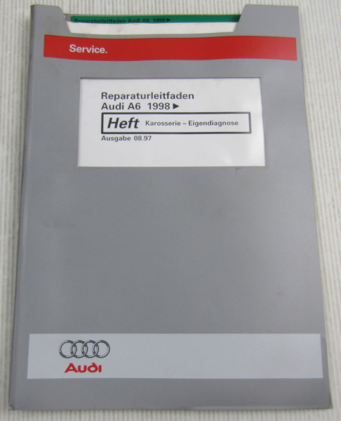 Reparaturleitfaden Audi A6 C5 Karosserie Eigendiagnose 1999