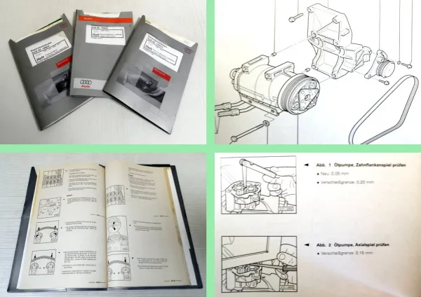 Reparaturleitfaden Audi A6 C5 Typ 4B 1.8l Turbo Motor + Motronic AEB AJL ANB APU
