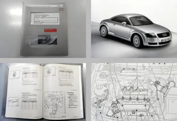 Reparaturleitfaden Audi TT 8N 1,8 l AJQ APP Motronic 180 PS Reparaturanleitung