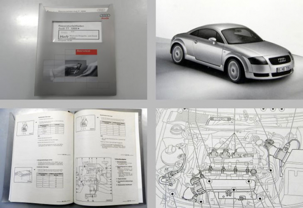 Reparaturleitfaden Audi TT 8N Werkstatthandbuch 1,8 l AJQ Motronic