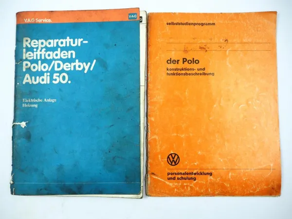 Reparaturleitfaden & SSP VW Polo 1 Typ 86 Elektrische Anlage Heizung 1975/79