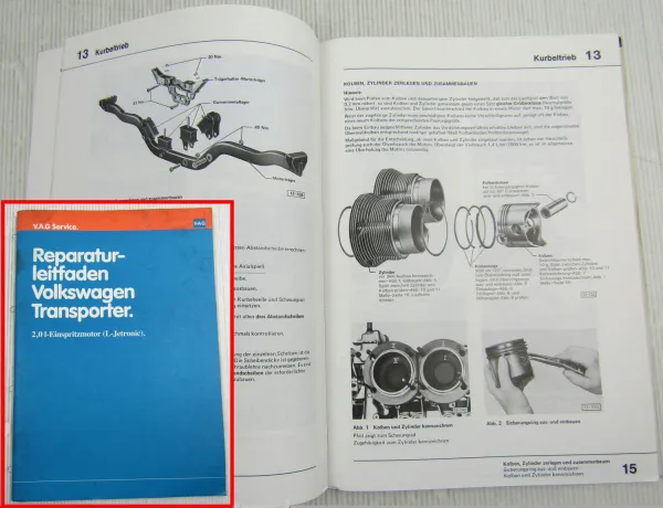 Reparaturleitfaden VW Bus T3 2,0 l Einspritzmotor CV L-Jetronic ab 1980 - 1992