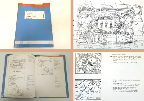 Reparaturleitfaden VW Corrado 16V ab 1989 K-Jetronic KR Werkstatthandbuch