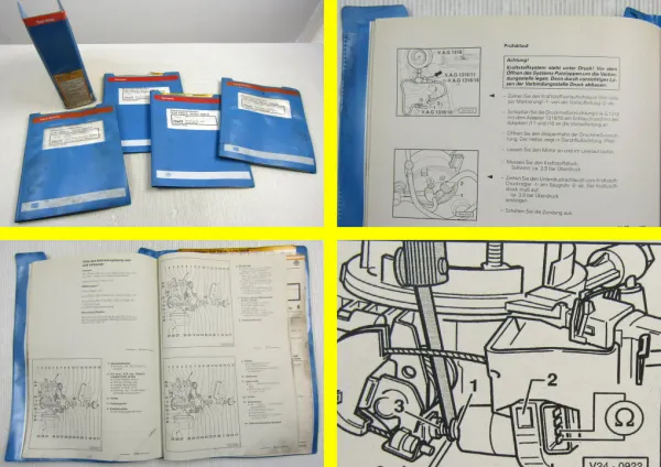 Reparaturleitfaden VW Golf 3 1,4+1,6l Motor ABD ABU AEA AEE AEX APQ + Motronic