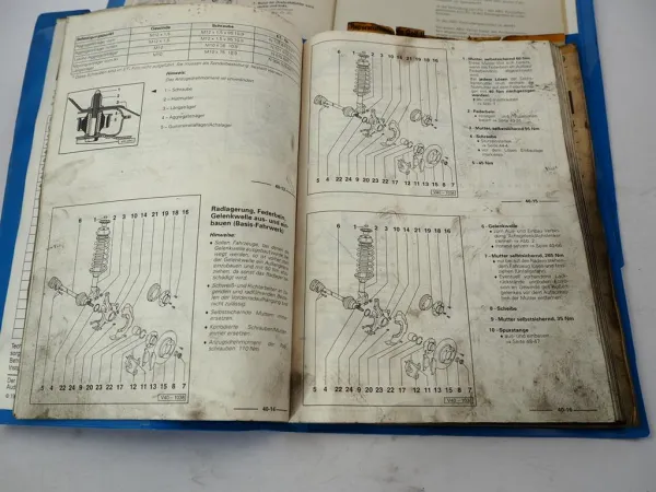 Reparaturleitfaden VW Golf 3 GTI VR6 TDI Fahrwerk Achsen Bremsen ABS 1992 -1997