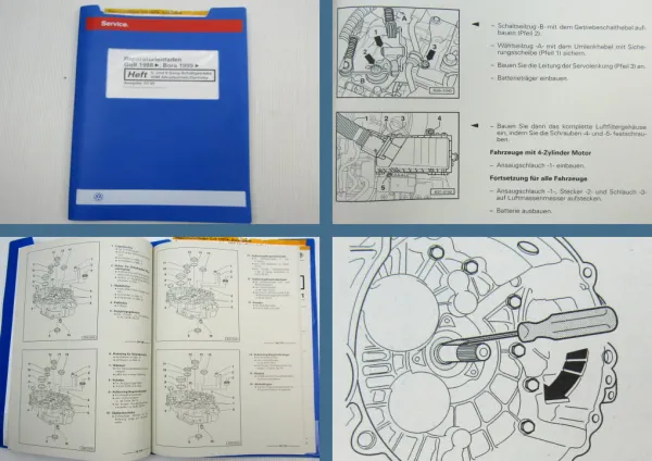 Reparaturleitfaden VW Golf 4 1J 4Motion 5 6 Gang Schaltgetriebe 02M DRV EEJ