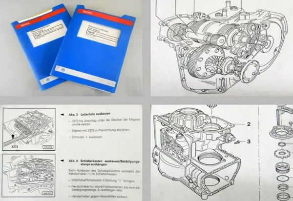 Reparaturleitfaden VW Golf 4 TDI VR5 VR6 GTI Automatik Getriebe 01M Wandler