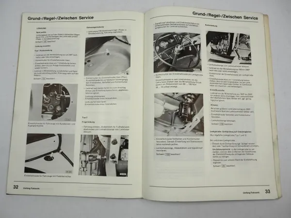 Reparaturleitfaden VW Käfer VW T2 Bus Typ 2 Instandhaltung Werkstatthandbuch