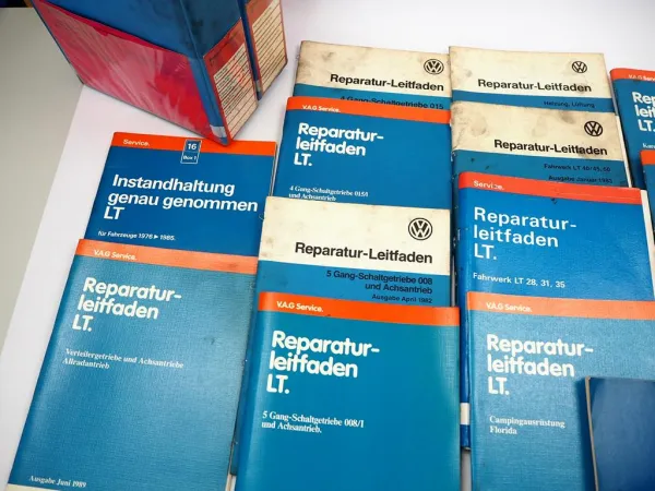 Reparaturleitfaden VW LT 1 Werkstatthandbuch Set Camping Florida & 4x4 Allrad
