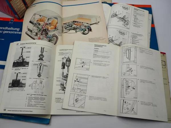 Reparaturleitfaden VW LT 1 Werkstatthandbuch Set Camping Florida & 4x4 Allrad