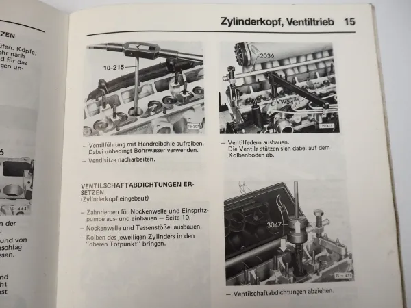Reparaturleitfaden VW LT I 2,4l Werkstatthandbuch 6 Zyl. Dieselmotor CP DV DW