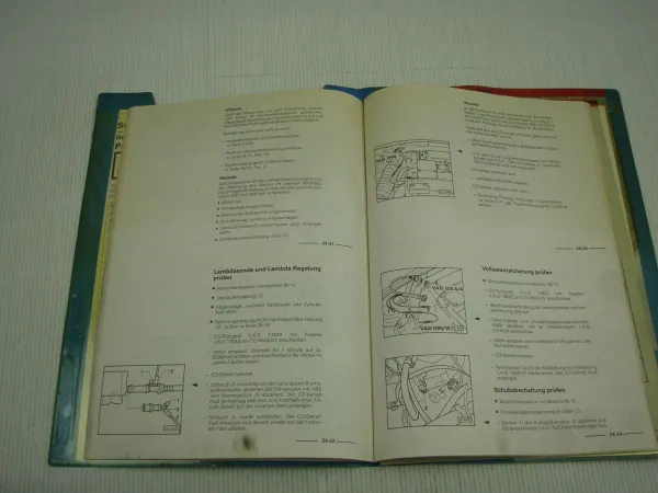 Reparaturleitfaden VW Passat B3 31/35i 2.0 Motor 2E Digifant Zündanlage bis 7.92