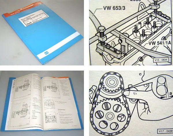 Reparaturleitfaden VW Polo 2 Typ 86c Coupe GT G40 Motor AAK AAU AAV NZ PY 3F