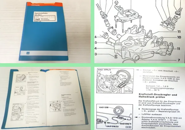 Reparaturleitfaden VW Polo 2 Typ86C GT Coupe 33kW/45PS AAK Mono-Jetronic Zündung