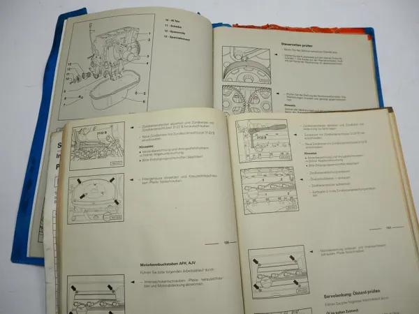 Reparaturleitfaden VW Polo 3 6N 1,4 Liter Einspritzmotor AFH 74 kW 100 PS & Instandhaltung