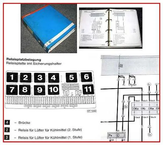 Reparaturleitfaden VW Polo 3 6N 1998 Stromlaufplan Schaltplan AER AEX AEE AFH