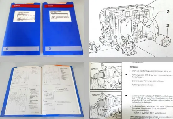 Reparaturleitfaden VW Polo 6N2 Einspritzmotor Werkstatthandbuch AKK AKP ALD AUC