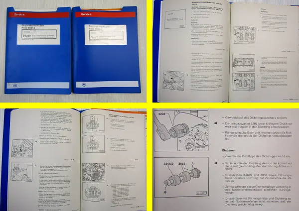 Reparaturleitfaden VW Polo 6N2 GTI 1.6 Einspritzmotor ARC AVY + Einspritzanlage